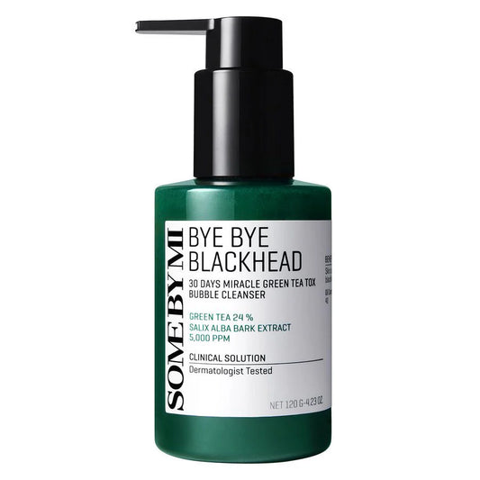 Some By Mi- Bye Bye Blackhead 30 Days Miracle Green Tea Tox Bubble Cleanser 120g