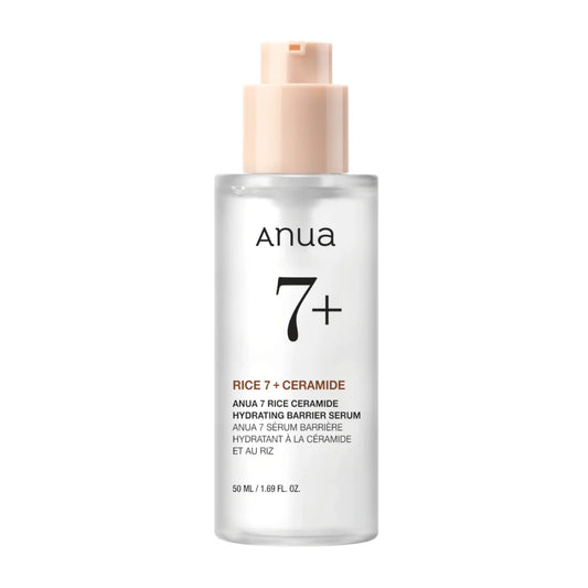 Anua- 7+ Rice 7 Ceramide Hydrating Barrier Serum 50ml