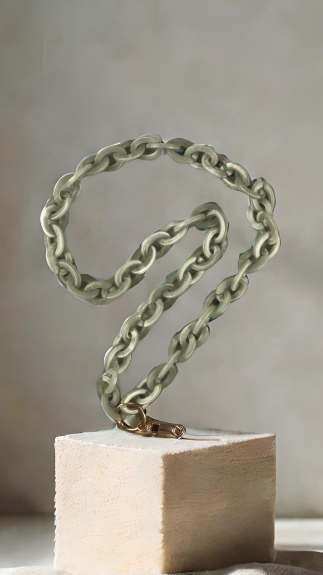 Chain Strap Green- Tulum - 125cm