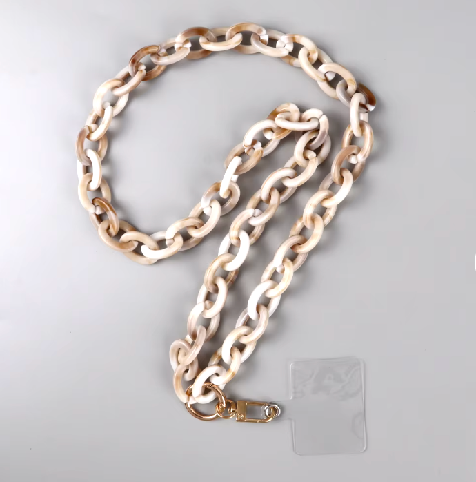 Chain Strap Beige- Monaco - 125cm