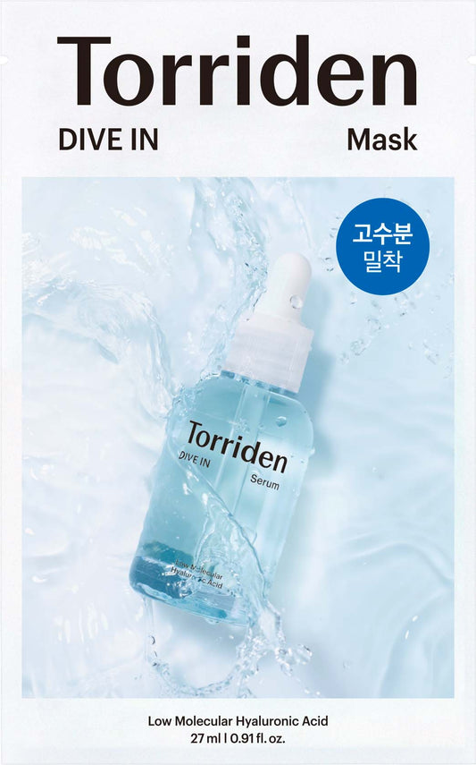 Torriden - Dive in Mask Low Molecular Hyaluronic Acid